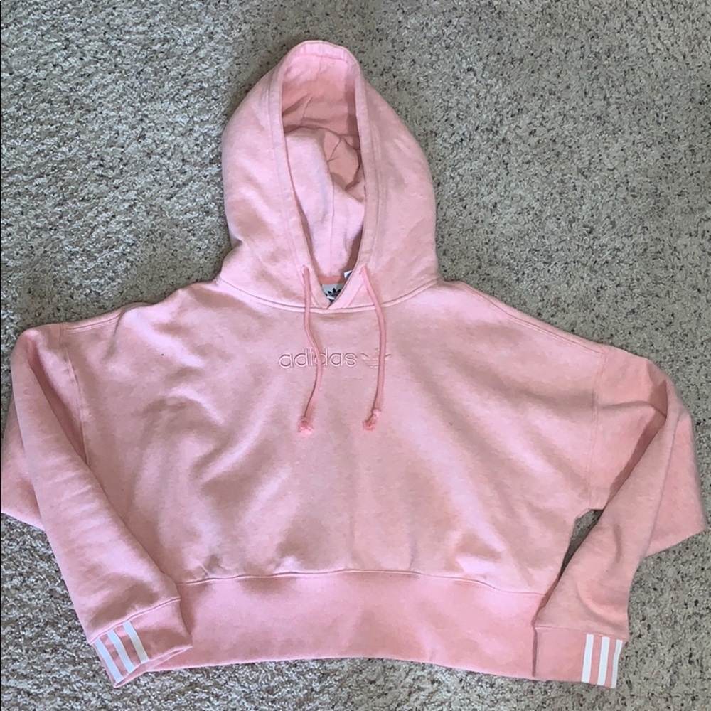 adidas Cropped Hoodie